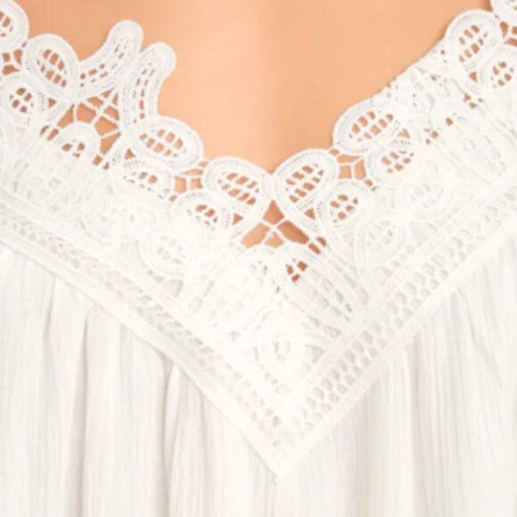 Daily Devotion White Lace Off-the-Shoulder Top - Picture 9 of 9